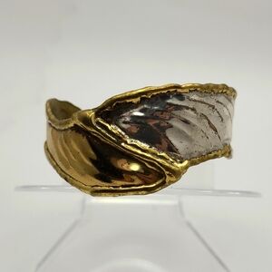 Vintage Modernist Cuff Bracelet